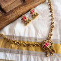 Lotus Necklace Set